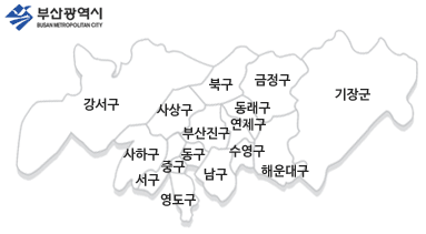 부산광역시지도